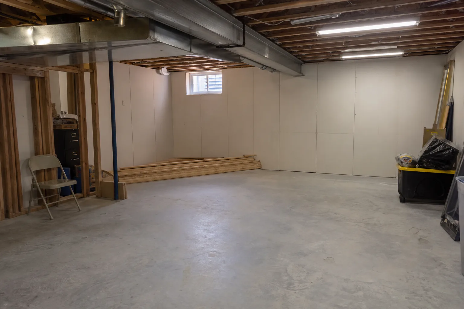 Before: Basement Finishing project