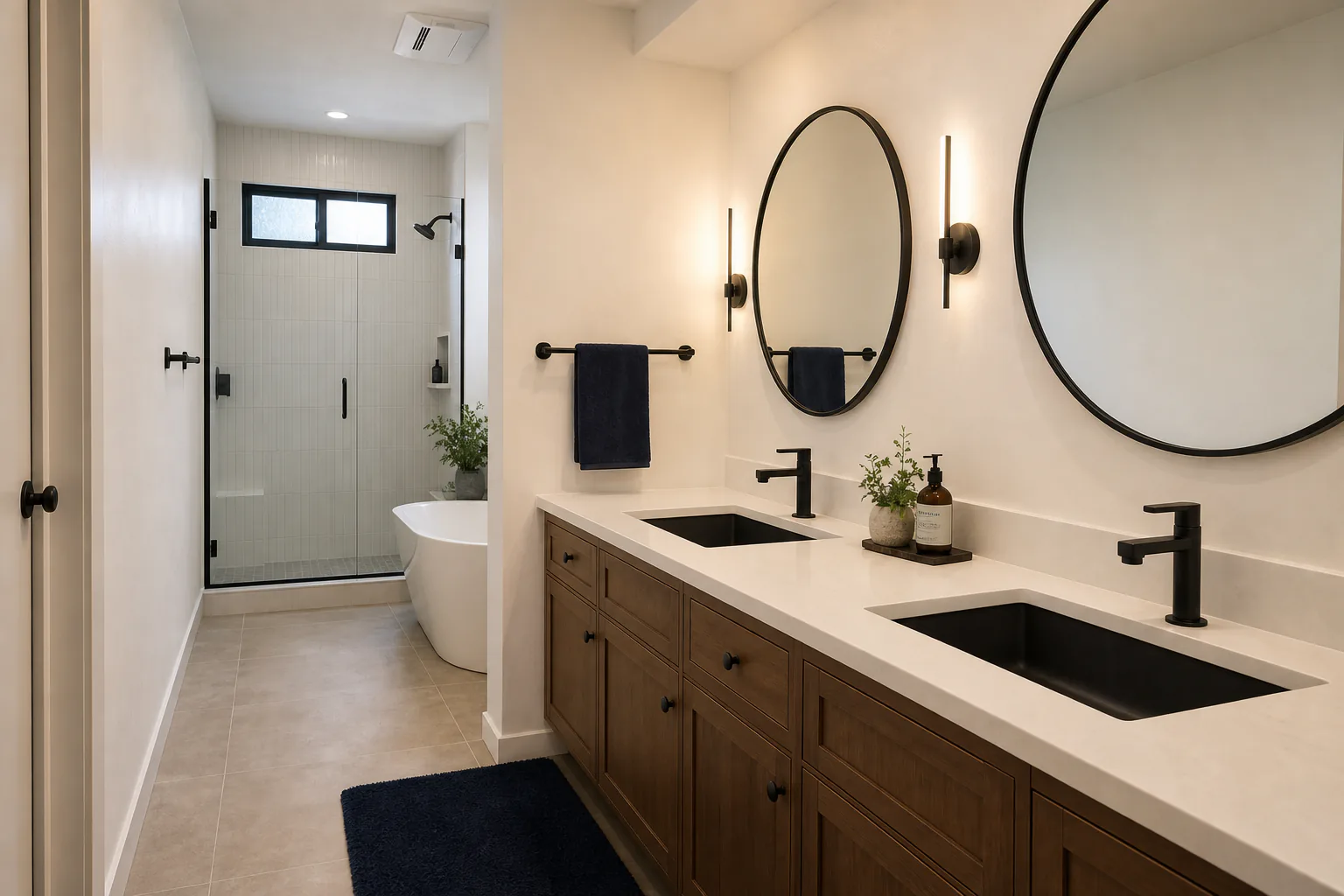After: Bathroom Remodeling project
