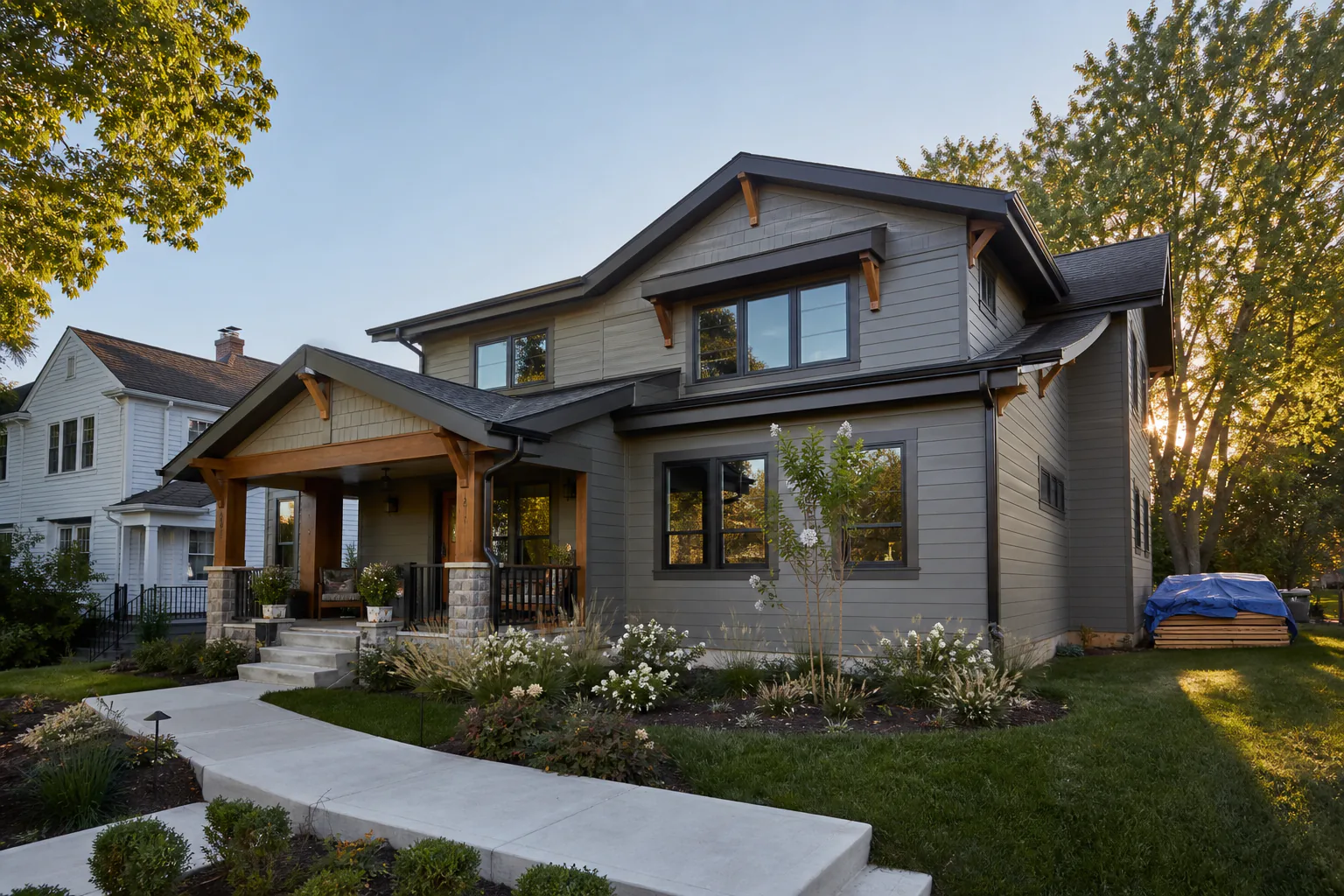 Home addition construction in Central Ohio by W&S Construction