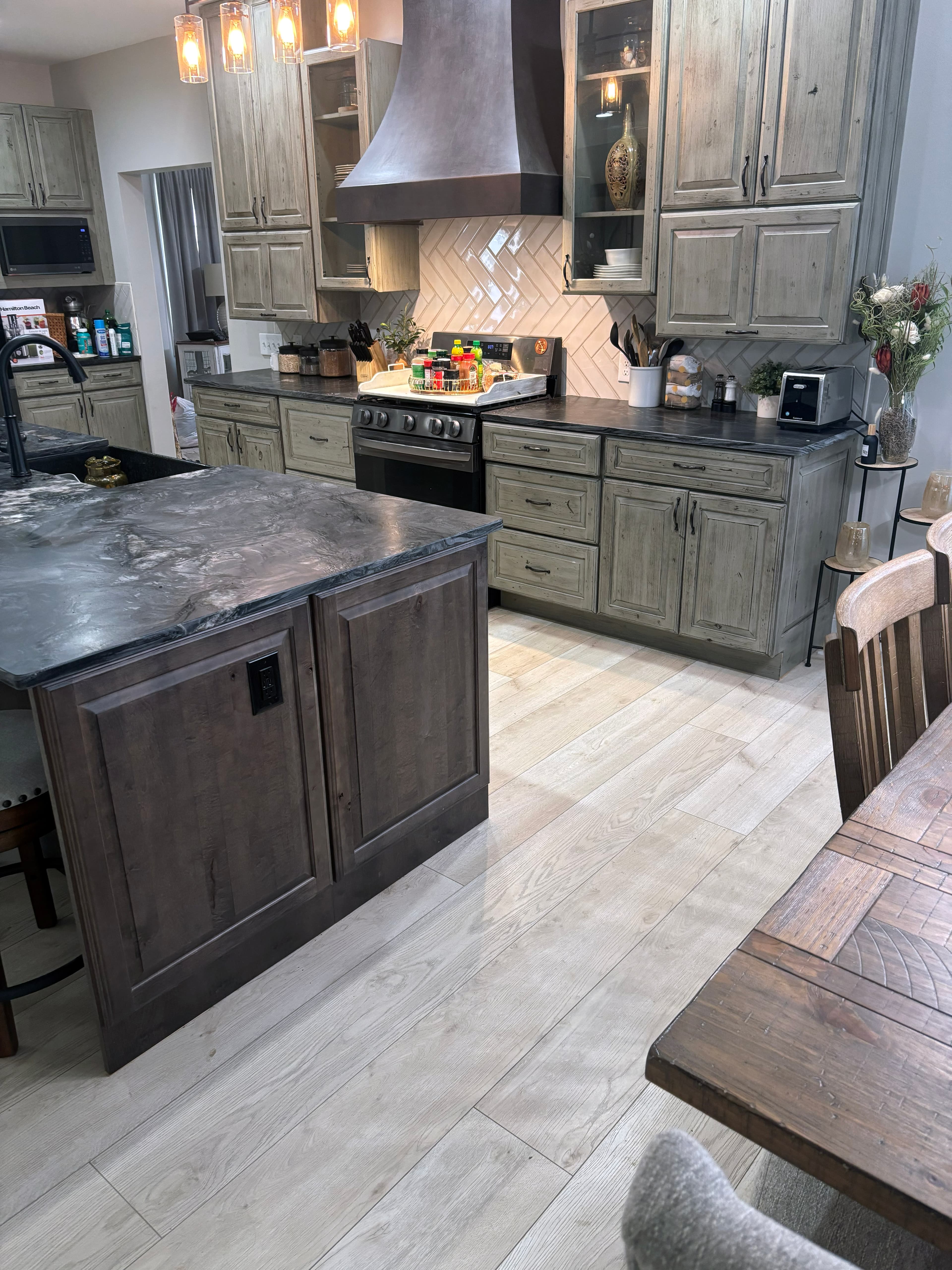 Kitchen remodel project in Marysville, Ohio