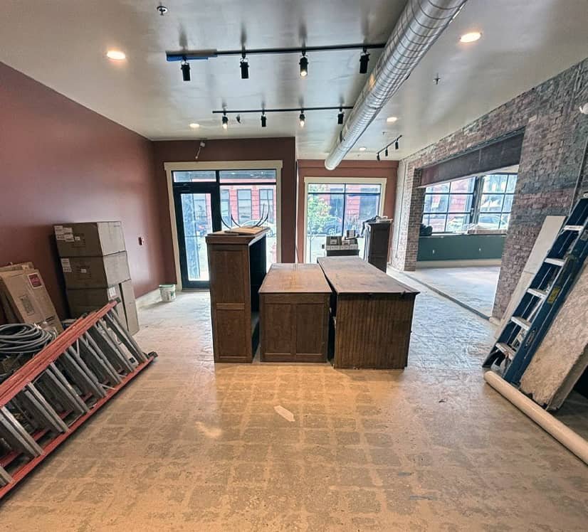 a remodeling sitting room