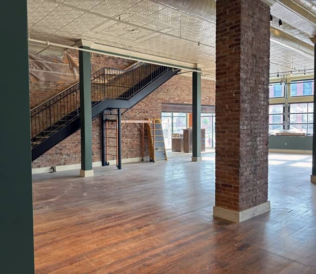 commercial space under renovation